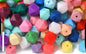 Hexagon 14mm bead mixed scoops (mixed colors)