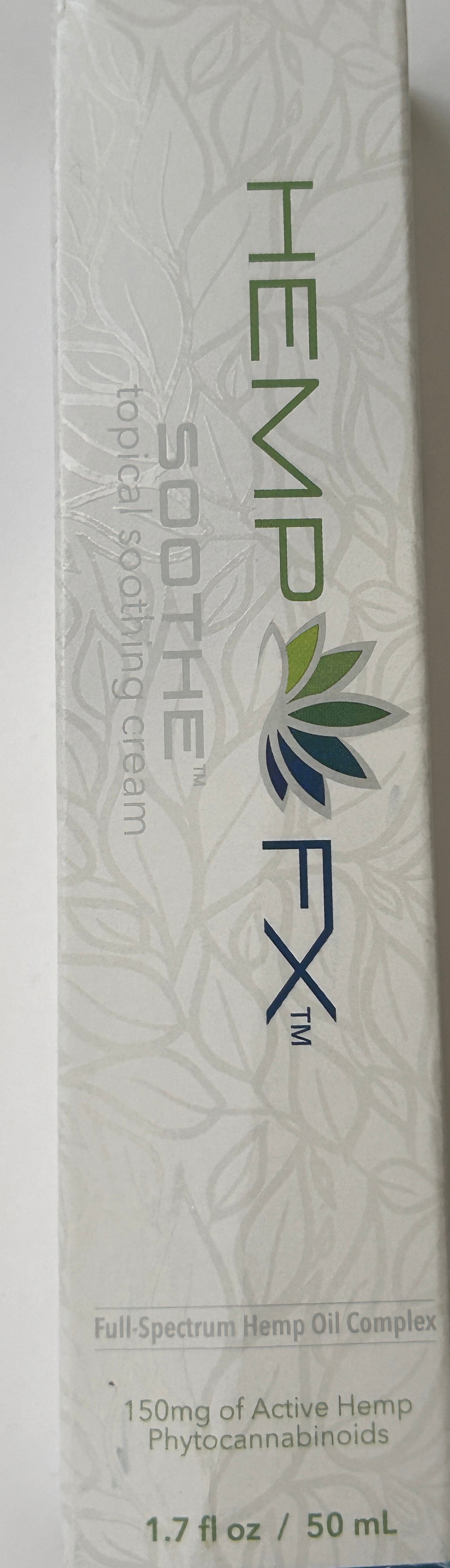 Hemp FX Soothe topical soothing cream