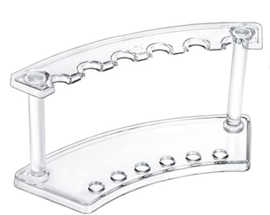 Acrylic 6 slot pen holders