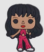 Selena Latina Singer Silicone Focal Bead