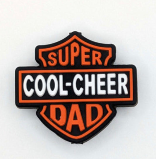 Super Cool-Cheer Dad Focal Bead