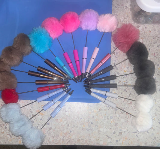 Puff Ball pens