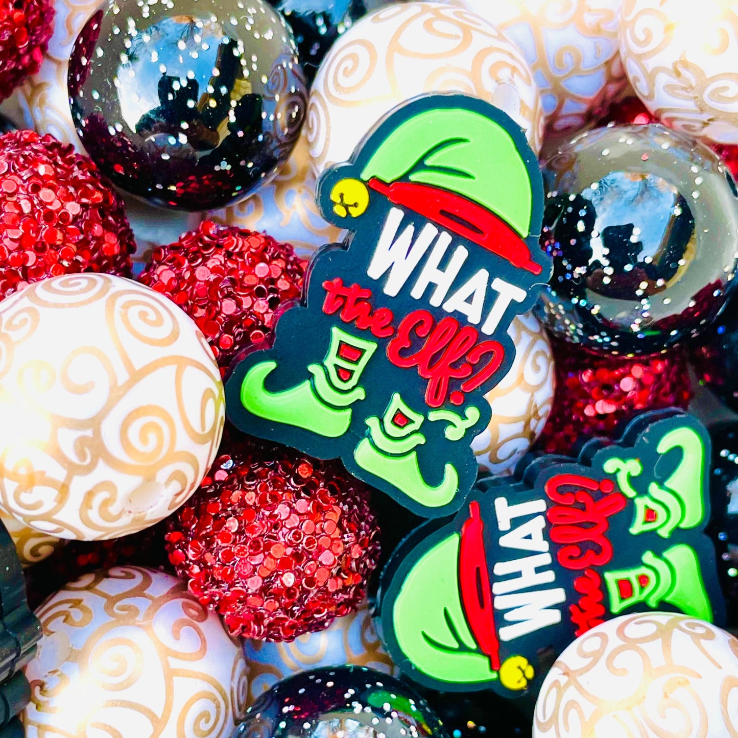 Small Red Christmas Bead Bundle