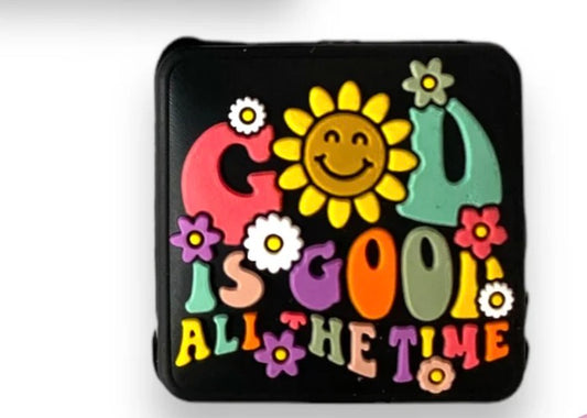 GOD is good all the time - Focal Bead