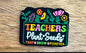 Teachers Plant seeds that grow forever -Silicone Focal Bead
