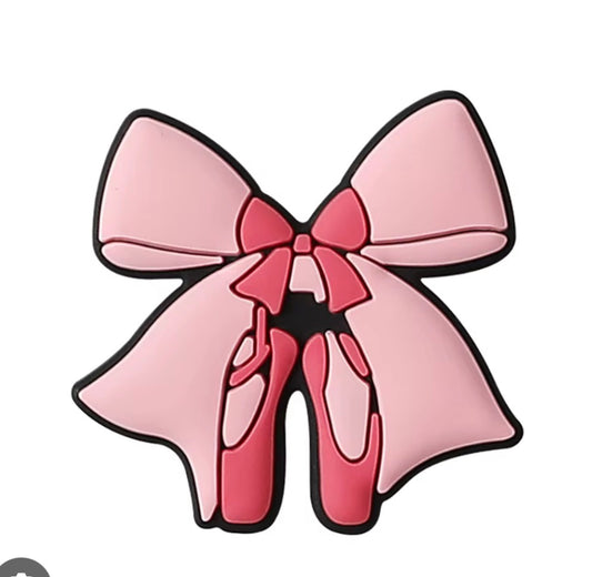 Ballerina Slippers Bow -Focal Bead