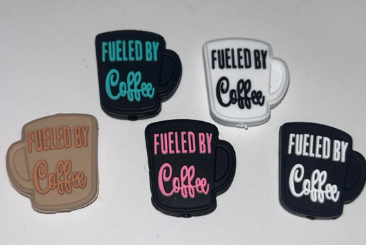 Fueled by Coffee Focal Bead