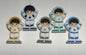 Astronaut Boy Silicone Focal Bead