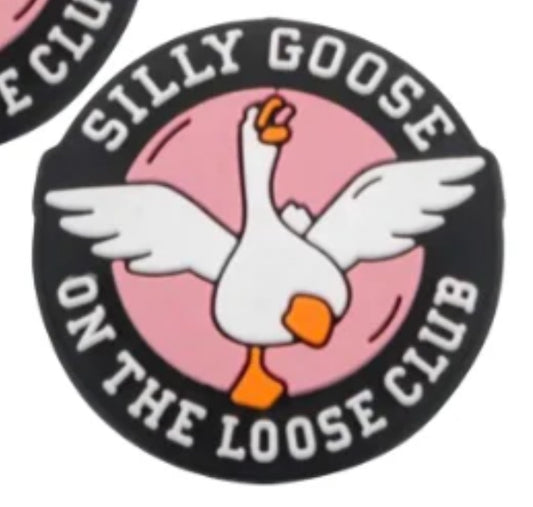 Silly Goose on the loose Focal Bead