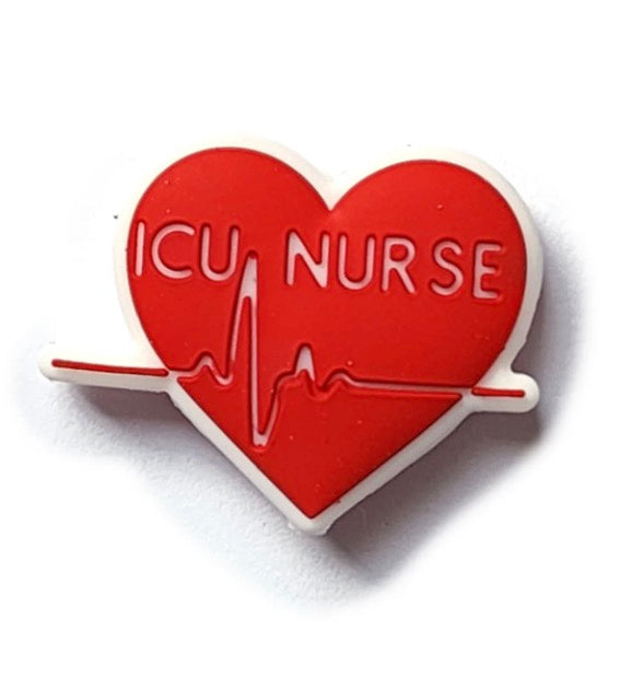 ICU Nurse Heart -Focal Bead