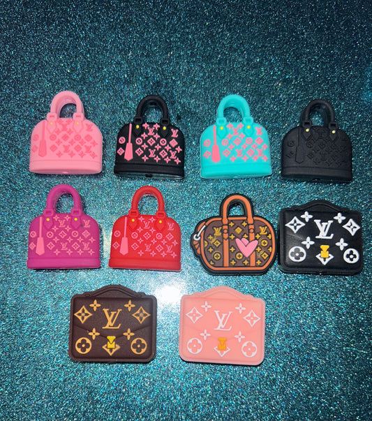 L Vee Handbags/Purse Silicone Focal Beads