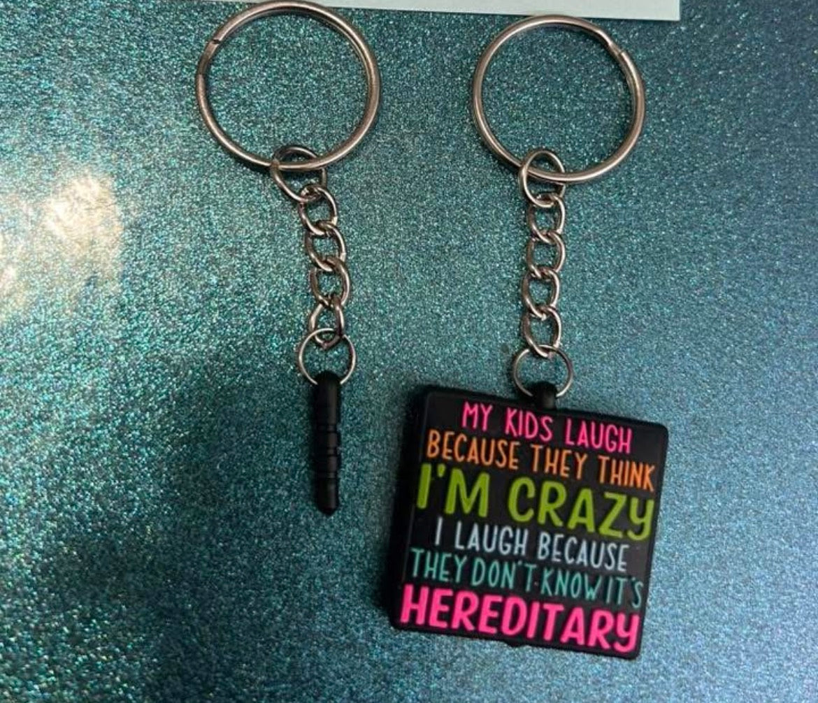 Single focal keychain