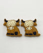 Highland Cows -Silicone Focal Bead