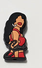Selena Latina Singer Silicone Focal Bead
