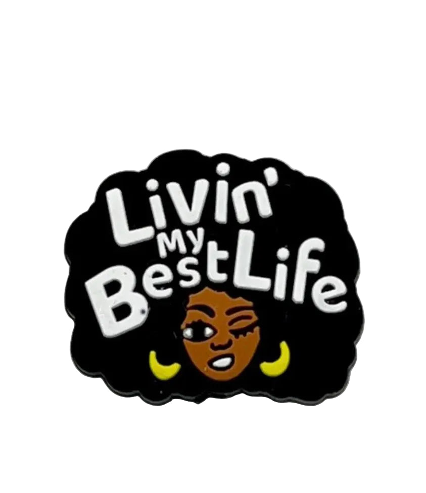 Livin’ my best life - Focal Bead