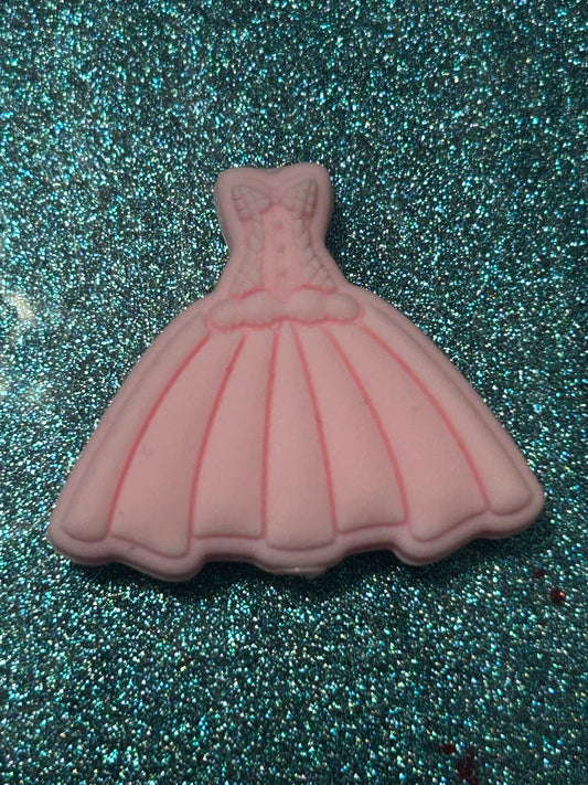 Pink Tutu Focal Bead