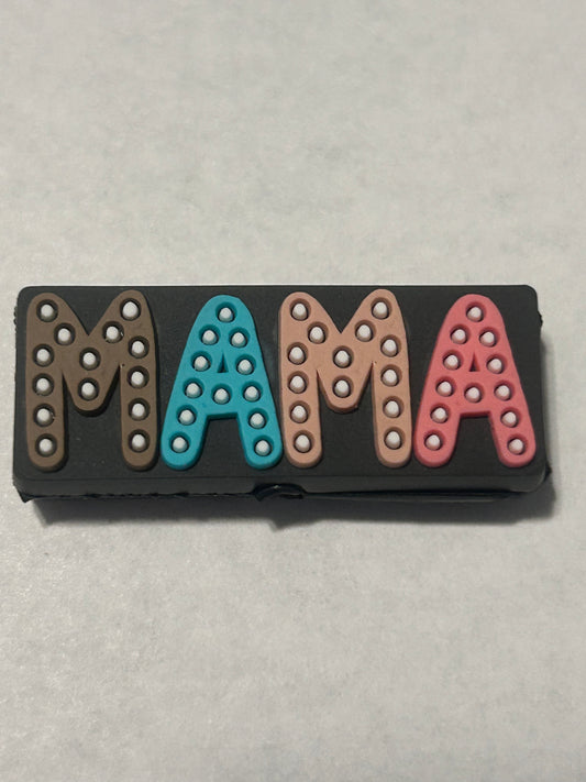 Mama - Silicone Focal bead