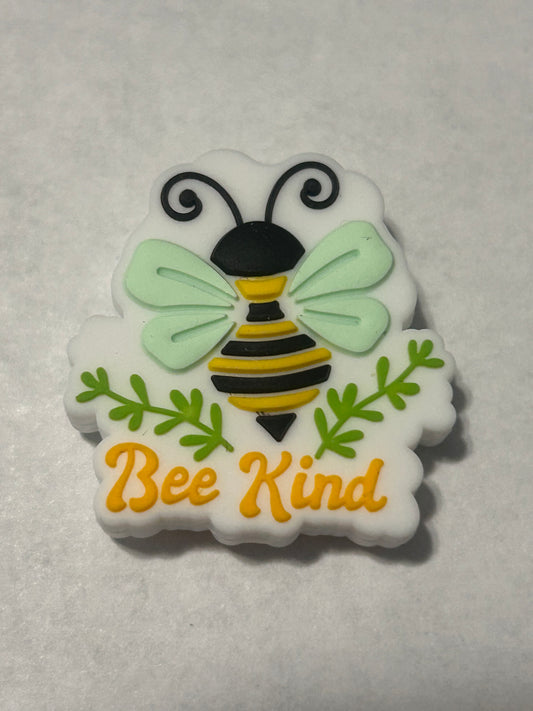 Bee Kind - Silicone Focal Bead