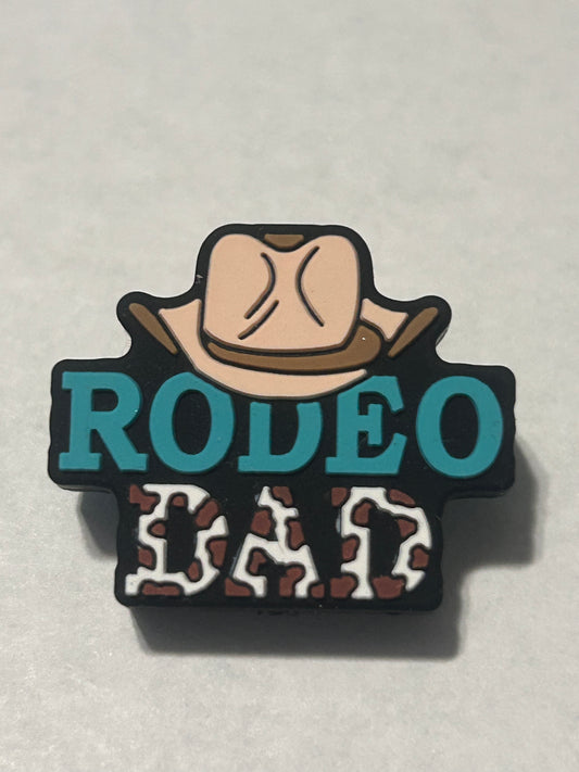 Rodeo Dad -Silicone Focal Bead