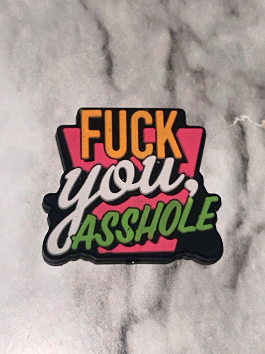 Fuck you Asshole Focal Bead
