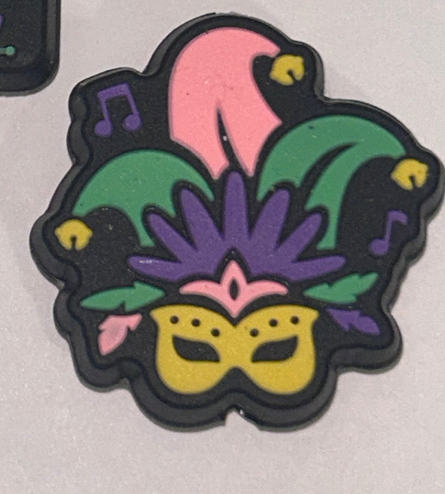 Mardi Gras Focal Beads