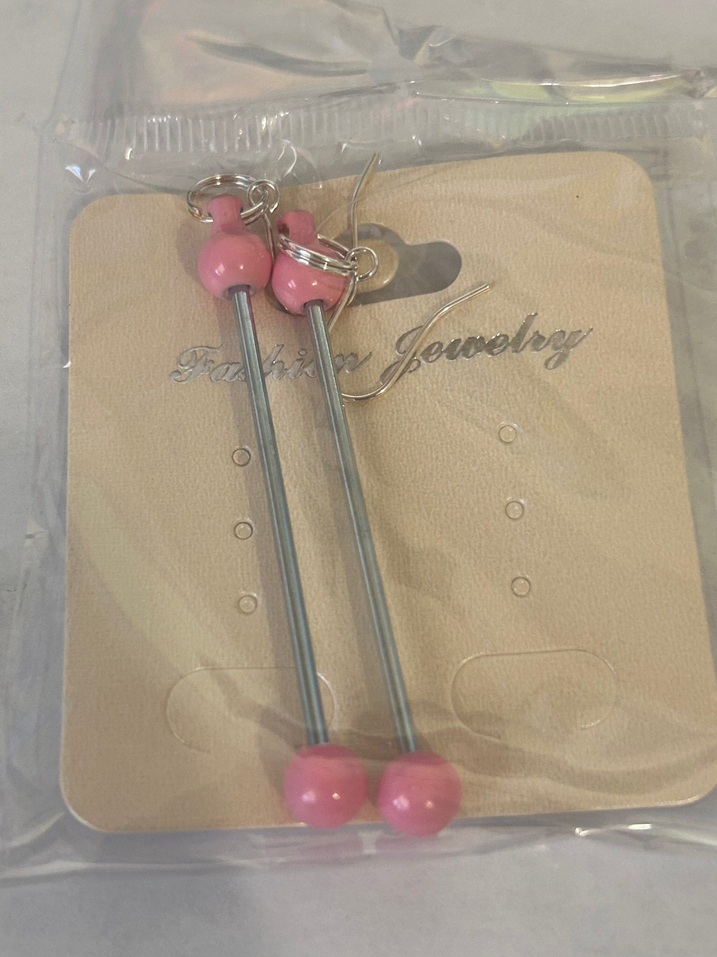 Beadable Earring Bars