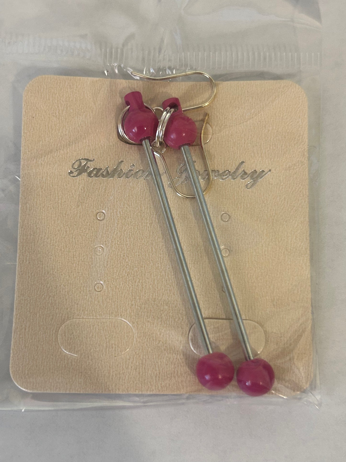 Beadable Earring Bars