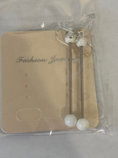 Beadable Earring Bars