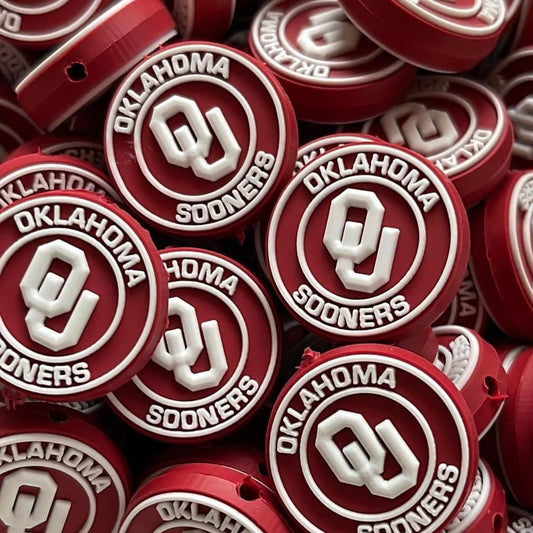 College - Oklahoma Sooners Round PVC RDcreations Exclusive