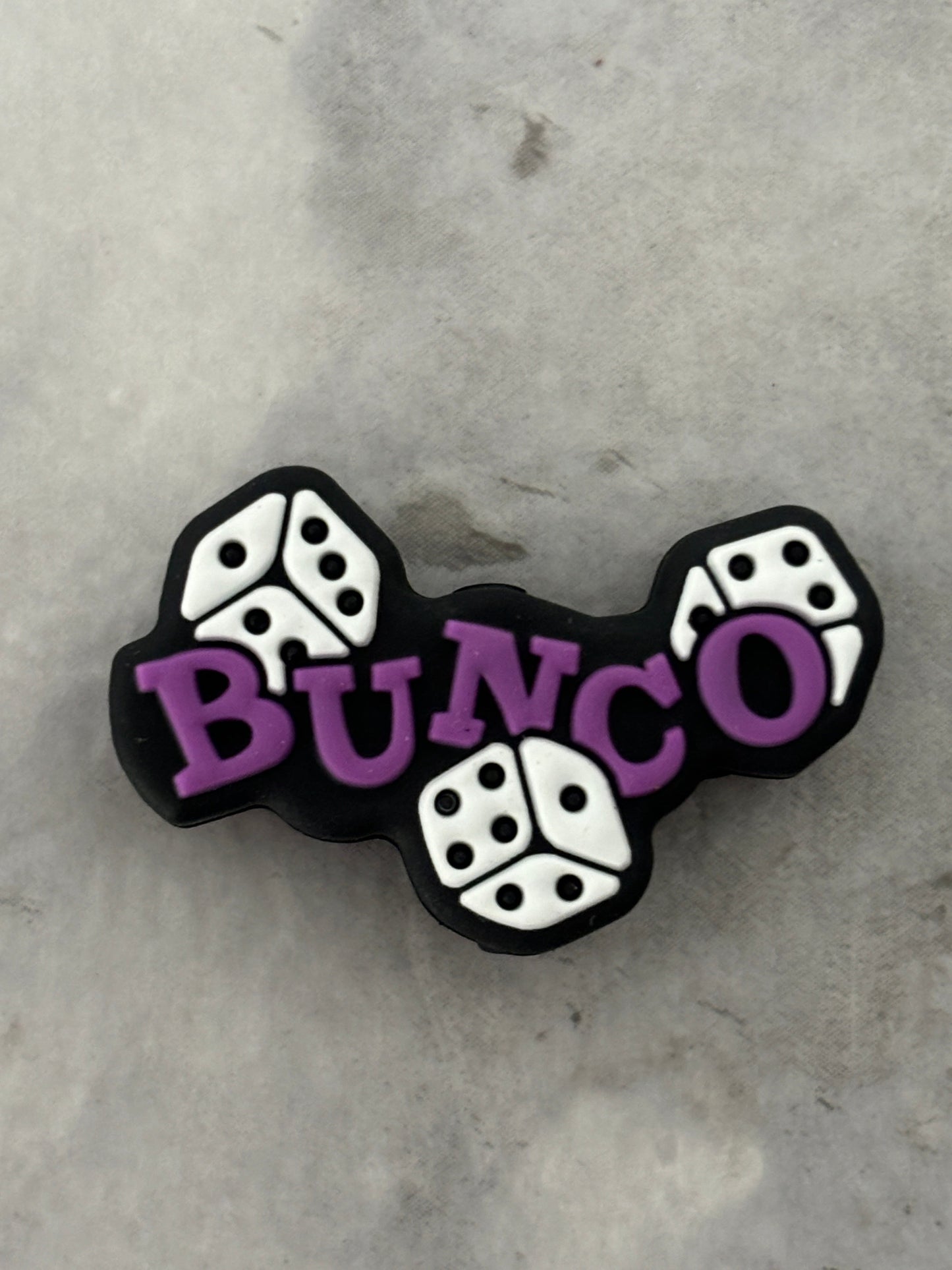 Game - Bunco Green Silicone Focal - Bead Sister Collab