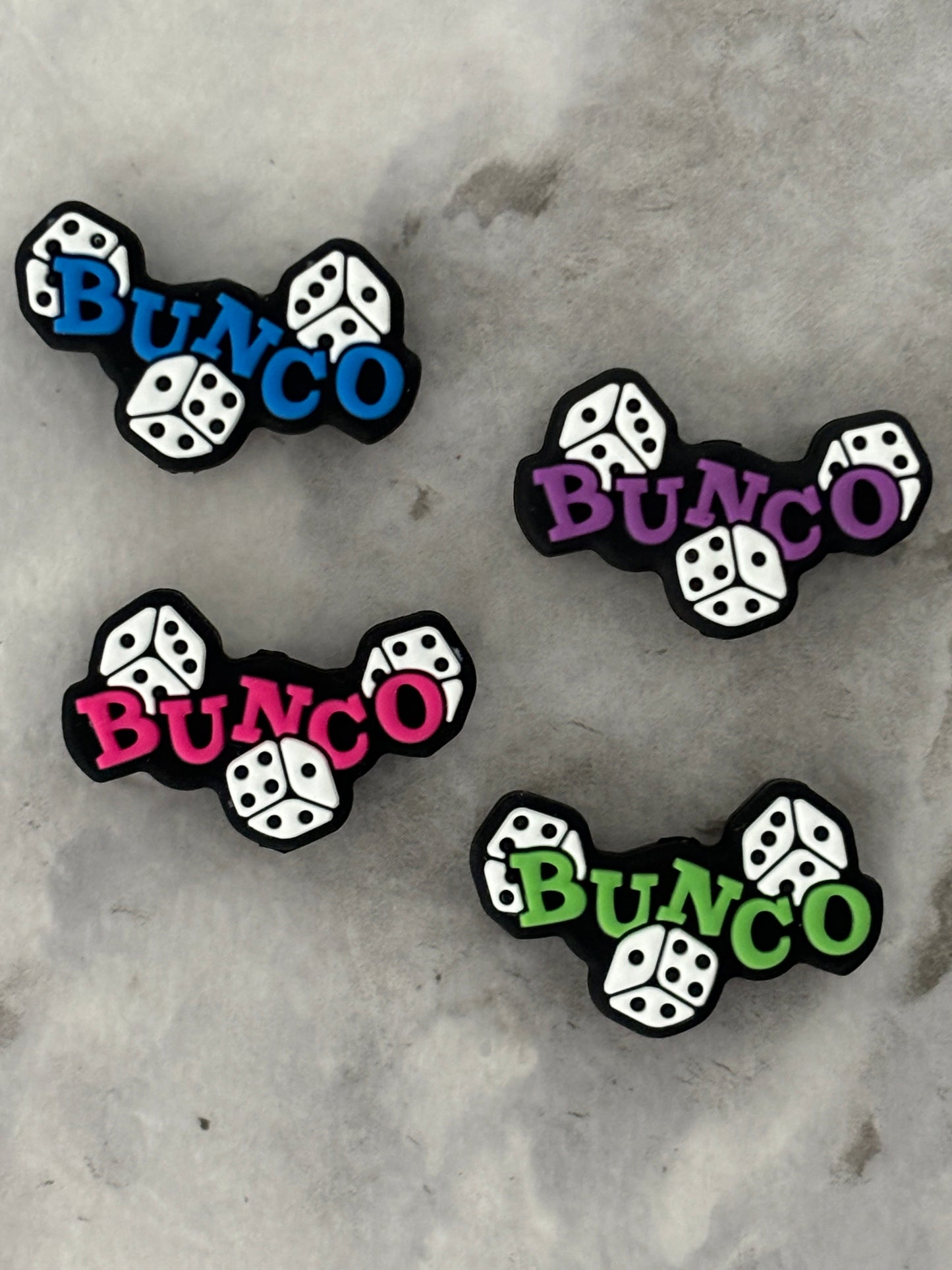 Game - Bunco Green Silicone Focal - Bead Sister Collab