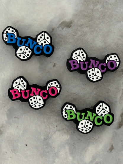 Game - Bunco Green Silicone Focal - Bead Sister Collab