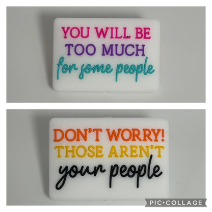 Different Quotes (Double sided)