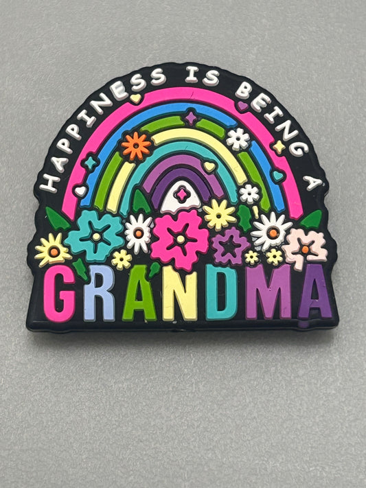 Happiness is being a Grandma -Focal Bead