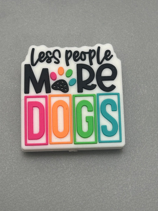Less People more Dogs -Focal Bead