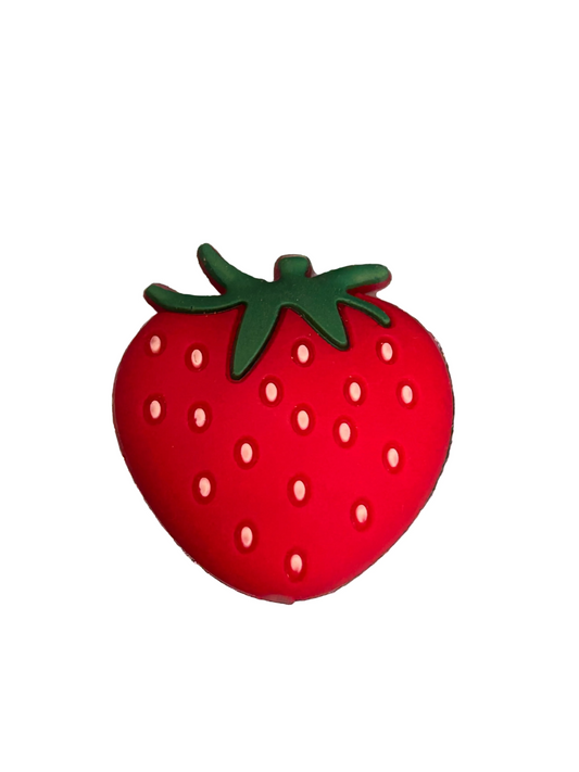Strawberry 3-D -Focal Bead