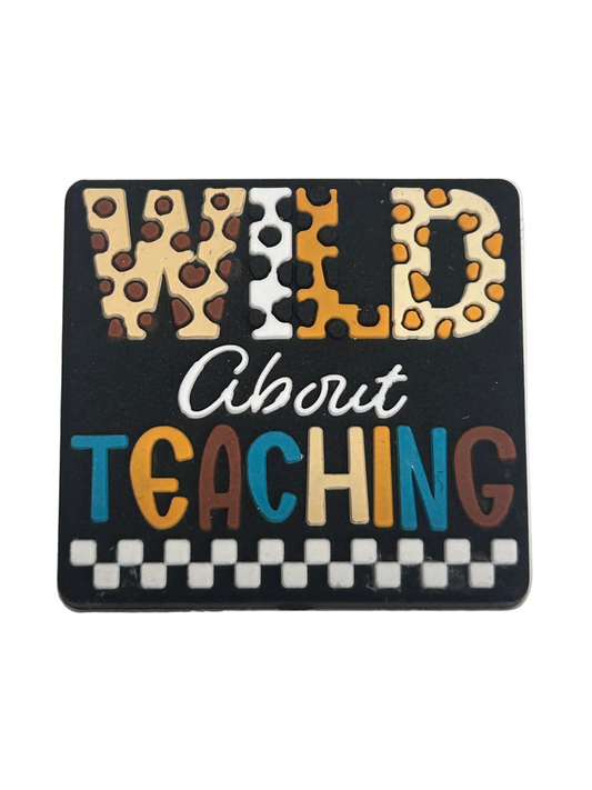 Wild about teaching - Focal Bead