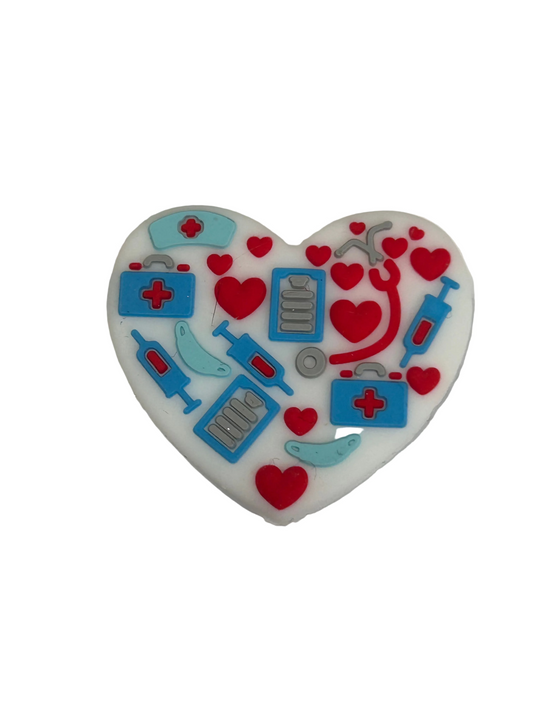 Medical Heart - Focal Bead