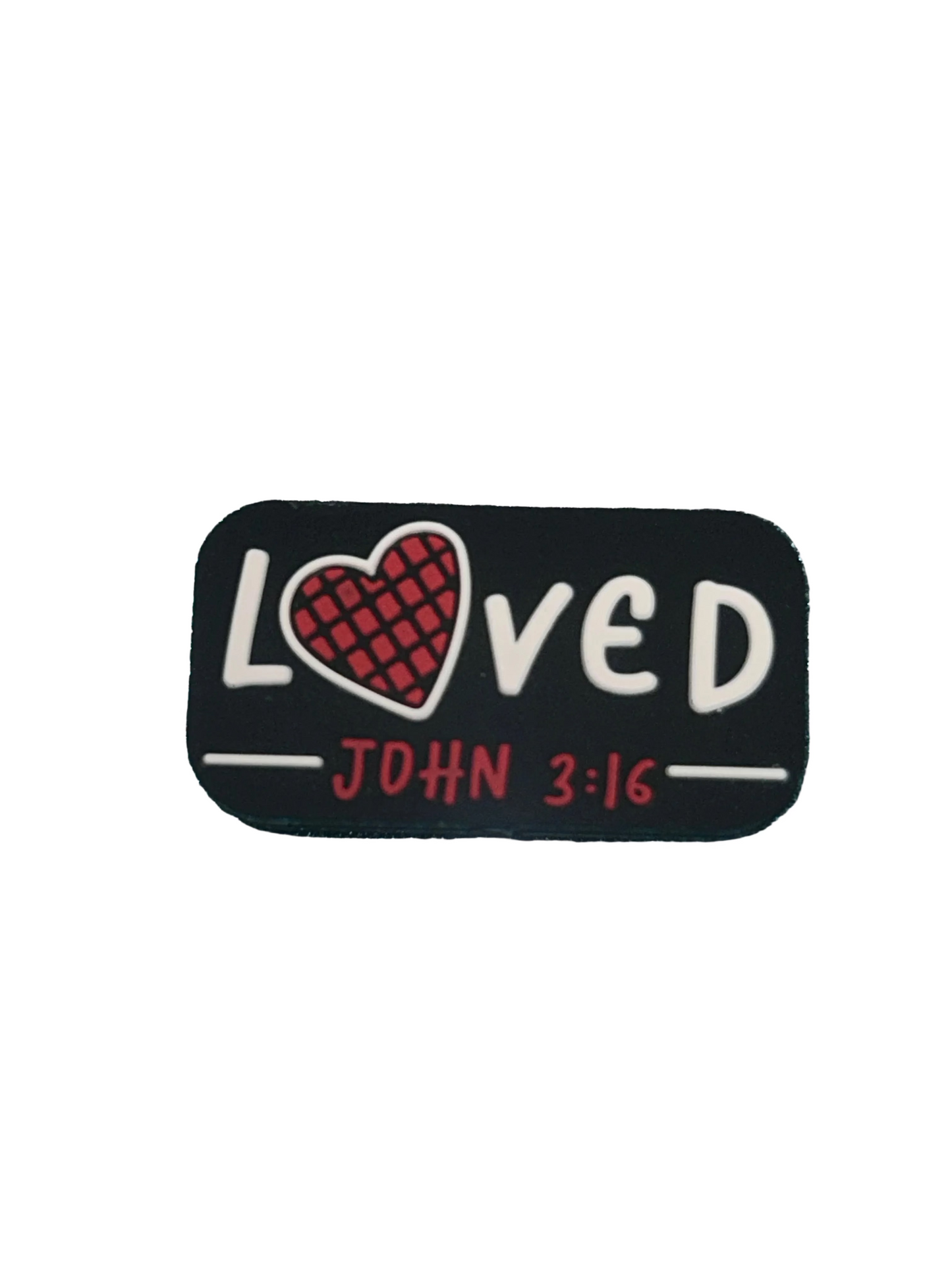 Love - John 3:16 - Focal Bead
