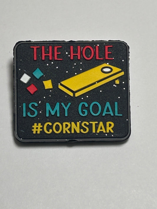 The hole is my goal #cornstar