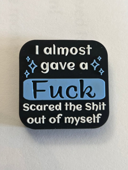 I almost gave a Fu*k scared the $hit out of myself - Silicone Focal Bead