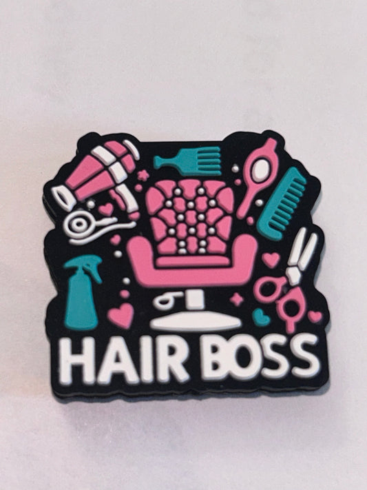 Hair Boss w/pink chair