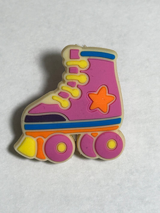 Roller skate Silicone Focal Bead