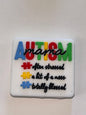 Autism -Silicone Focal Beads