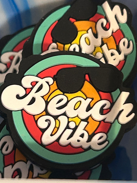 Beach Vibes Silicone Focal Bead