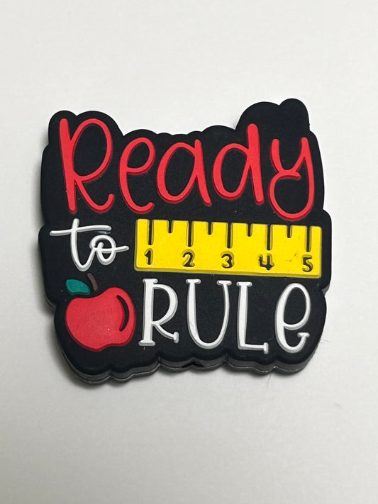 Ready To Rule Silicone Focal Bead