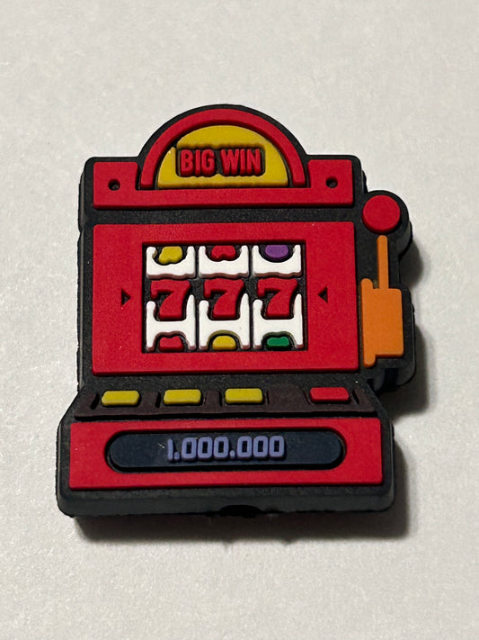 Slot Machine Silicone Focal Bead