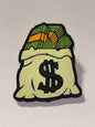 Money Money Money Silicone Focal Beads