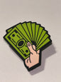 Money Money Money Silicone Focal Beads