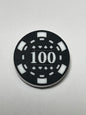Poker / Casino Chip Silicone Focal Bead